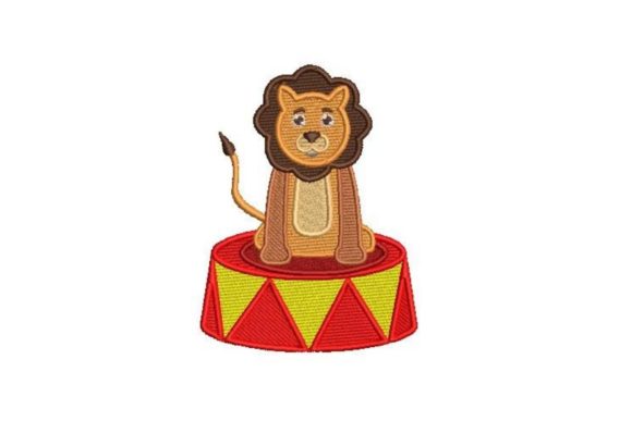 A Circus Lion Embroidery Design Review for Craft Fair Success