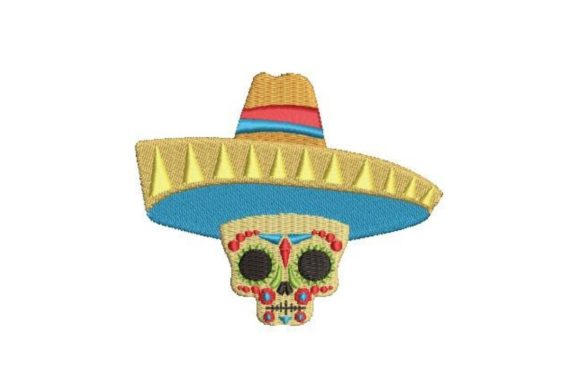 A Designer's Review: Day of the Dead Mask with Sombrero
