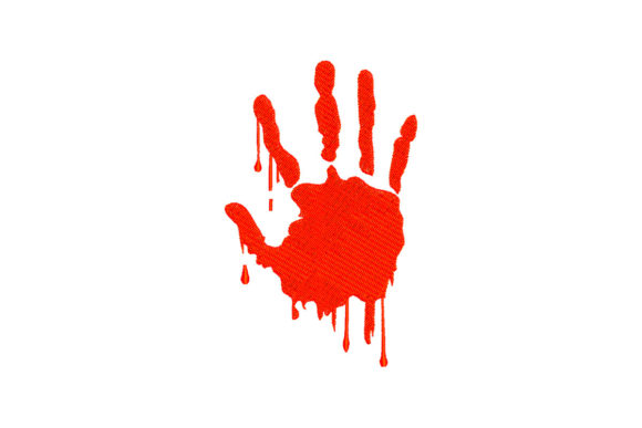A Designer's Review of the Horror Hand Print Embroidery Design