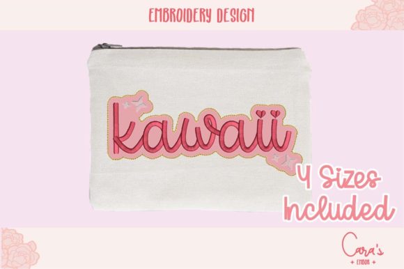 A Kawaii Applique Design for Modern Holiday Crafting