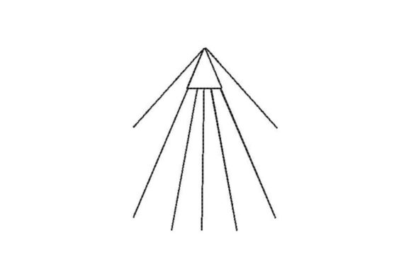 A Paper Airplane Embroidery Design for Cherished Gifts