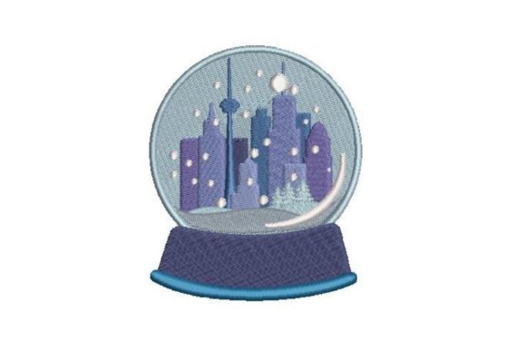 A Real-World Review of the Cityscape Snow Globe Embroidery Design