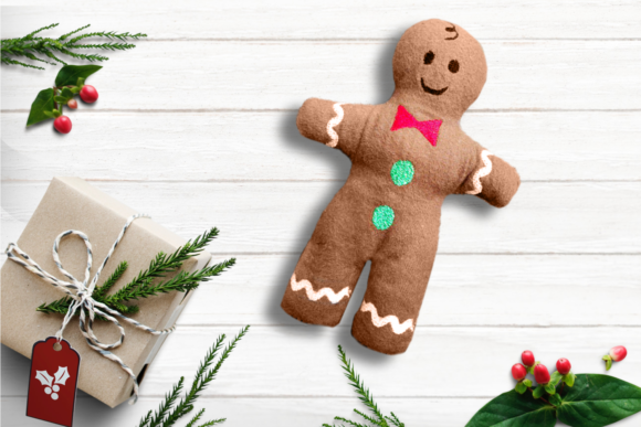 Gingerbread Boy Plush ITH: A Designer's Review for Boutique Apparel
