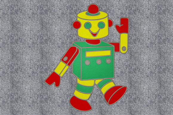 Happy Robot Embroidery: A Designer's Review for Gift Crafters