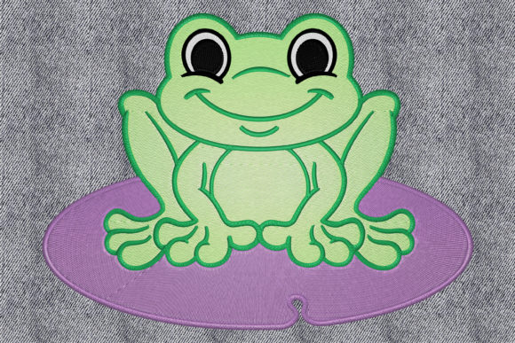 Is This Cute Frog Embroidery Design Worth Your Thread?