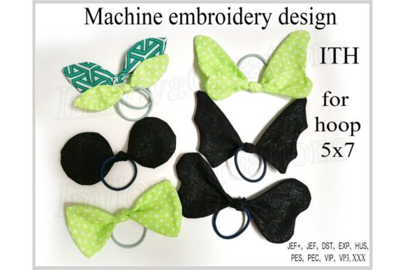 ITH Bow Embroidery Design Review for Craft Fair Products
