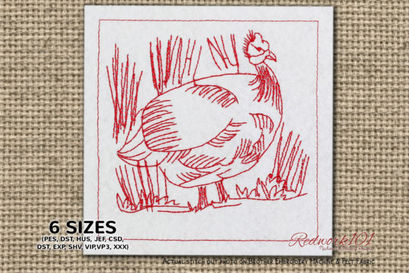 Landfowl Bird Lineart: A Design Review for Boutique Apparel