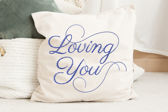 Loving You Lettering Wedding