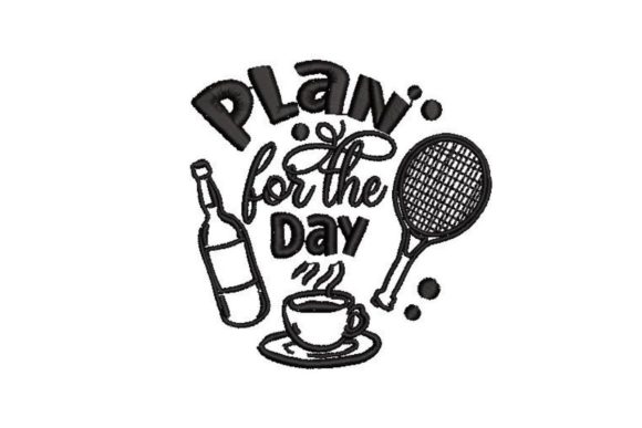 Plan for the Day Embroidery Design Review