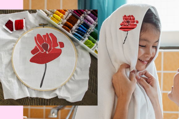 Red Orchid: A Seasonal Embroidery Review for Product Creators