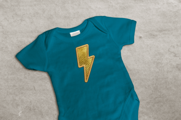 Reviewing Creative Fabrica's Lightning Bolt Applique