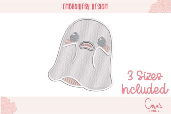 Scary Ghost Embroidery: A Halloween Product Review
