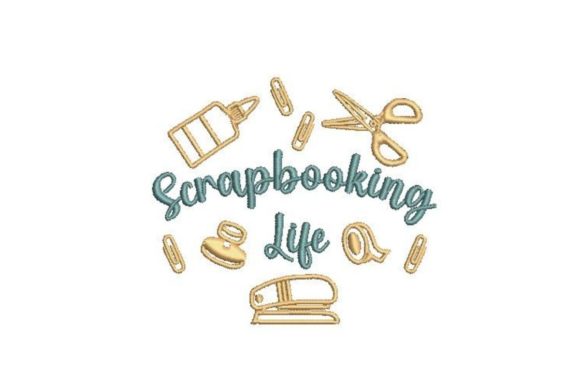 Scrapbooking Life: A Cozy, Crafty Embroidery Design Review