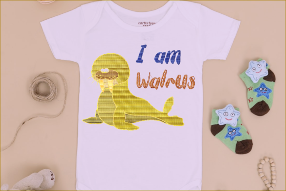 The I Am Walrus Lettering Shape Embroidery Review