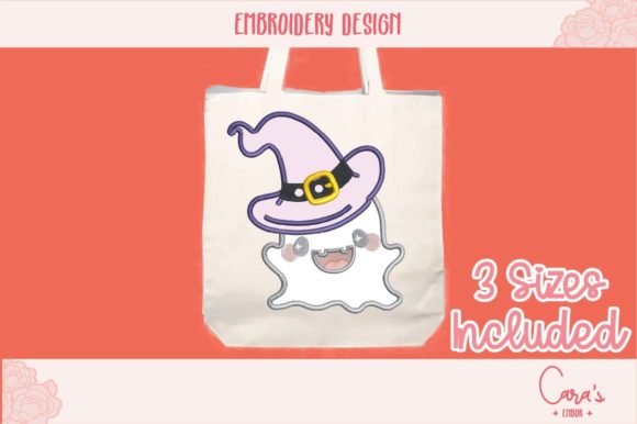 Why Ghost with Hat Applique is a Craft Fair Standout