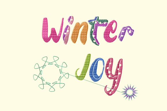 Winter Joy Embroidery: A Designer's Review for Boutique Apparel